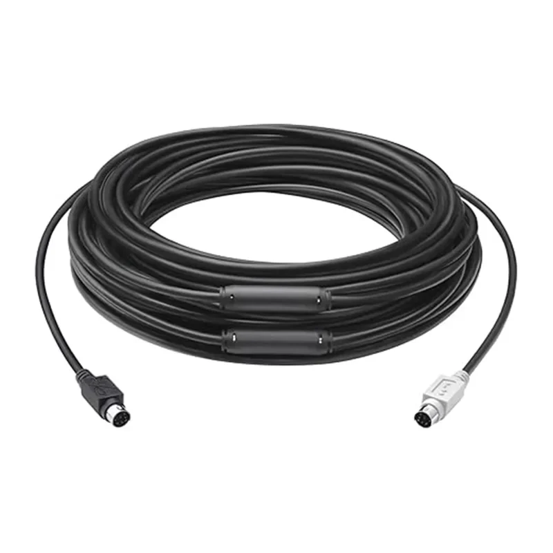 Logitech 15m Group Extender Cable – Black