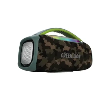 Green Lion beam Pro Speaker with Microphone 120W – Green