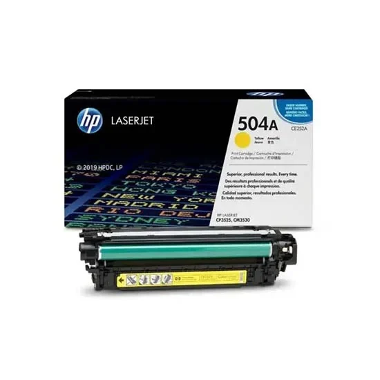 HP Toner CE252A (504A) – Yellow