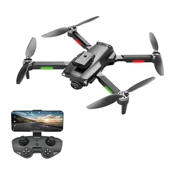 Porodo R/C Folding Drone With Brushless Motor and Infrared Obstacle Avoidance – Black