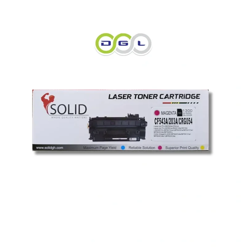 SOLID Toner CF543A / 203A / CRG054