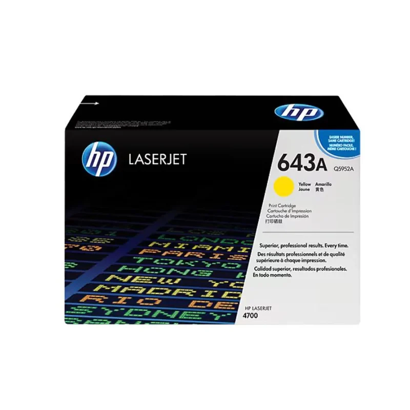 HP Toner Q5952A (643A) Yellow