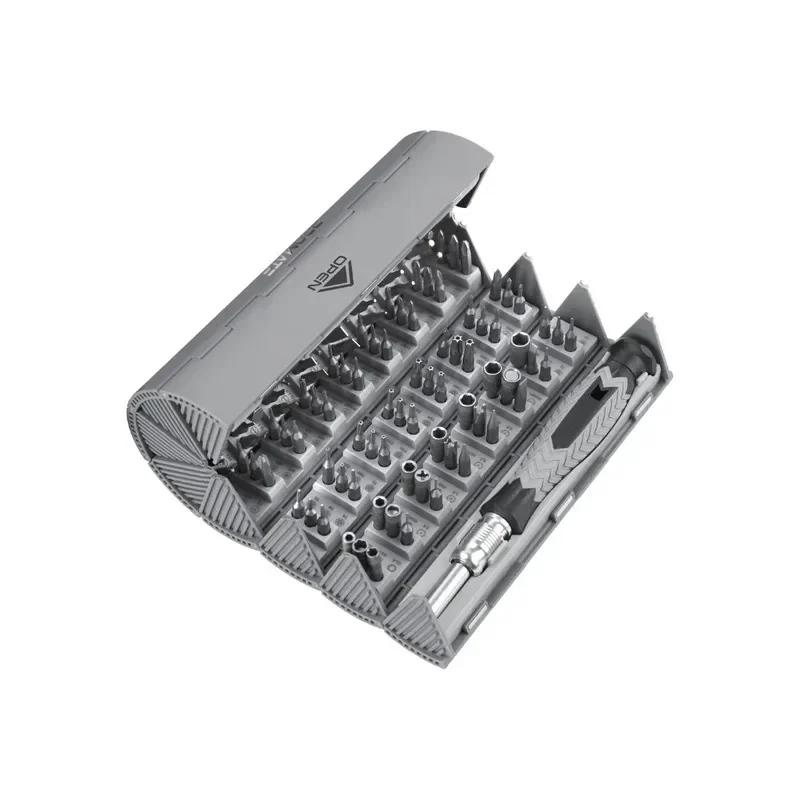 Promate 126 Piece Cylindrical Screwdriver Set with 120pcs Magnetic Bits
