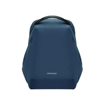Promate 15.6″ RPET Water-Resistant Backpack, Blue