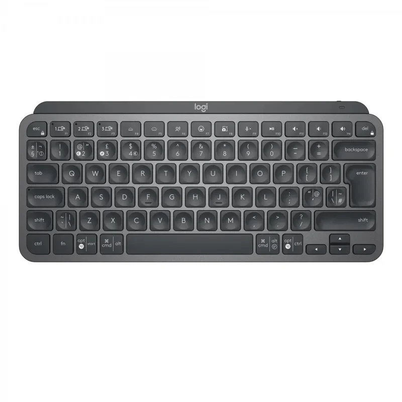 Logitech MX Keys Mini Minimalist Wireless Illuminated Keyboard Graphite