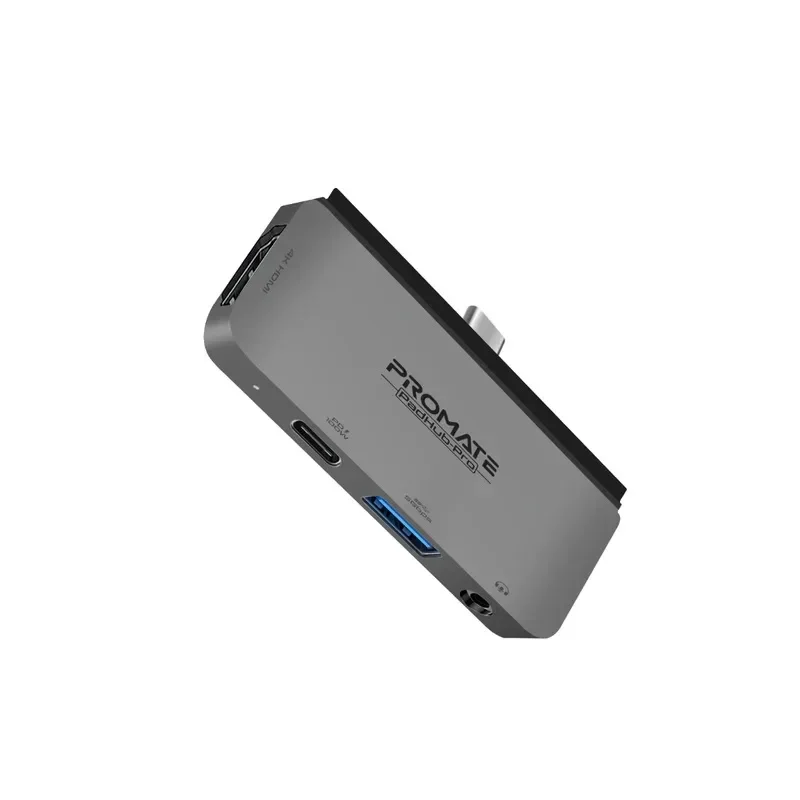 Promate Ultra-Fast Multiport USB-C Hub with 100W Power Delivery