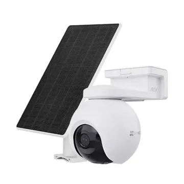 Ezviz Pt 4K Pan/Tilt Camera 4G With Battery And Solar Panel