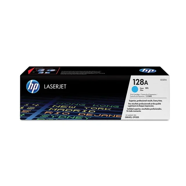 HP CE321A (128A) Original Laser Jet Toner Cartridge | Cyan