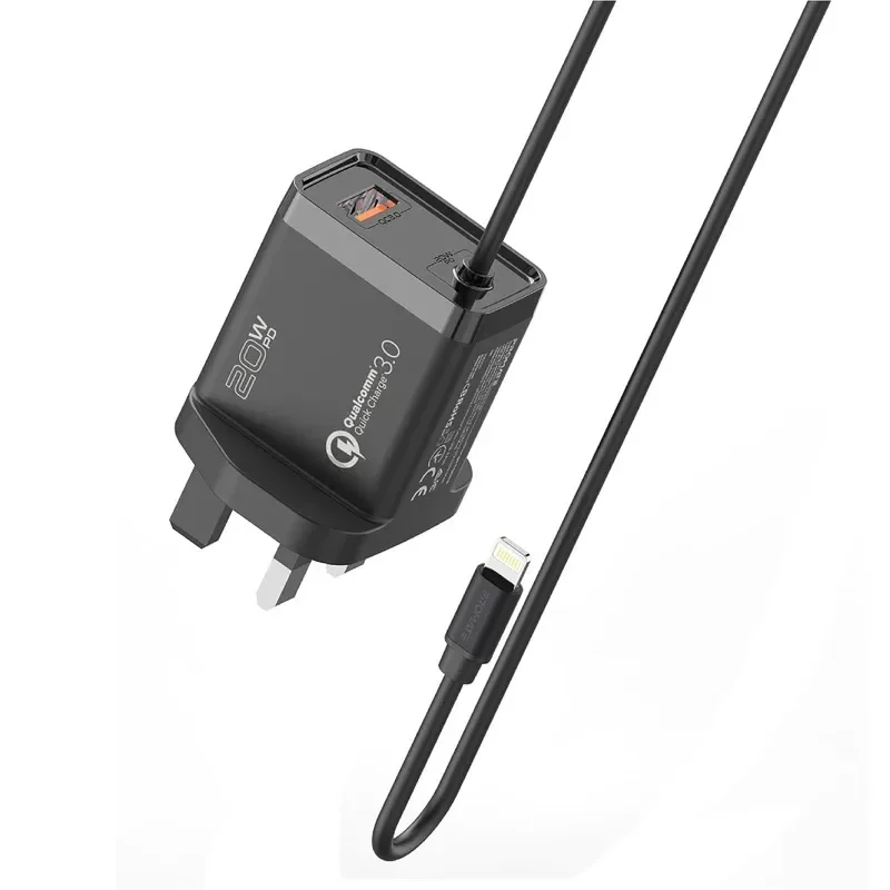 Promate 38W Ultra-Fast Charging Wall Charger