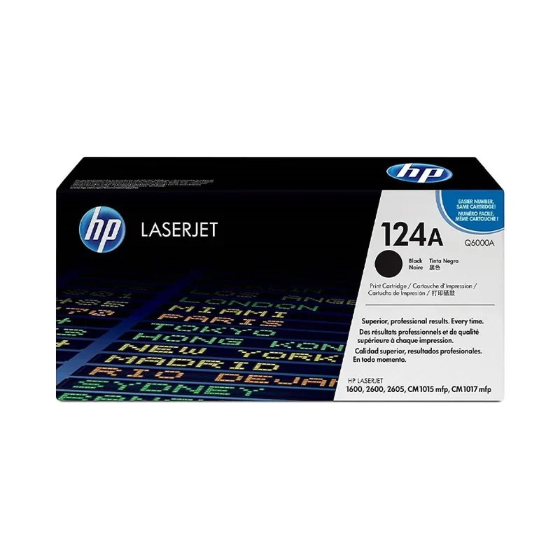 HP Toner Q6000A (124A) Black