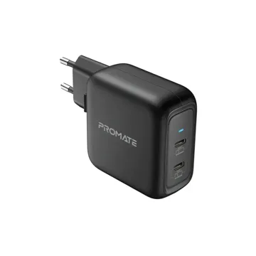 Promate High Power Transfer GaNPort-90PD Charging Adapter