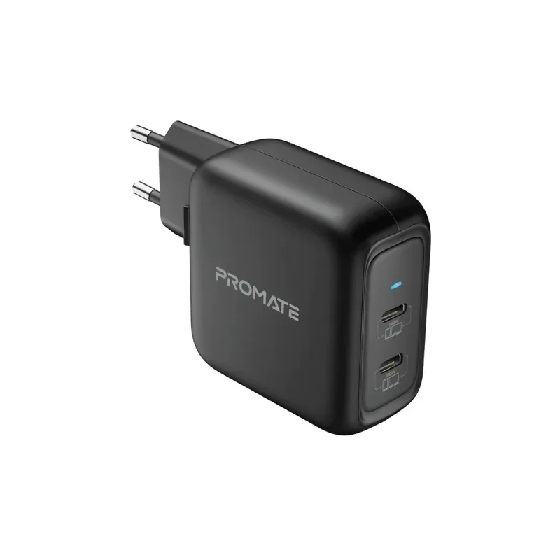 Promate High Power Transfer GaNPort-90PD Charging Adapter