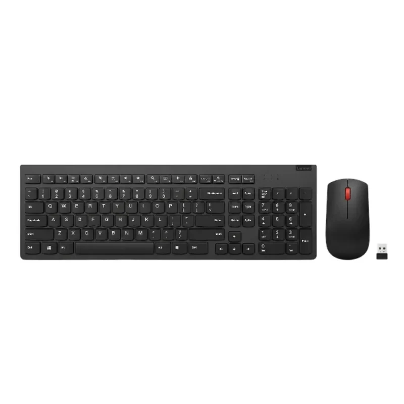 Lenovo Essential Wireless Combo Gen 2 – Keyboard and Mouse – UK – Black