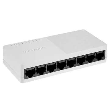 Hikvision 8-Port Fast Ethernet Plastic Switch