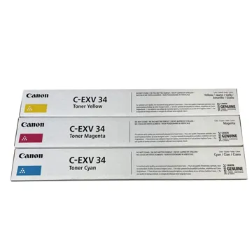 Canon Toner CEXV-34 Cyan, Yellow, Magenta