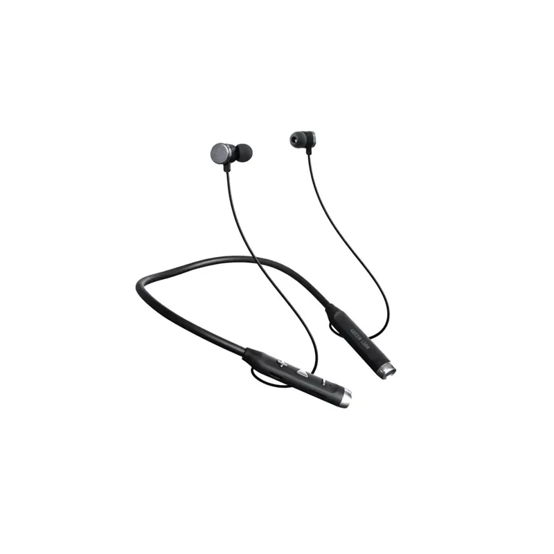 Green Lion X Neckband Earphone – Black