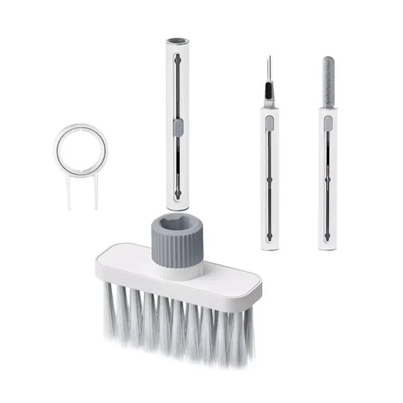 Green Lion 5 in 1 Multifunctional Cleaning Brush – White