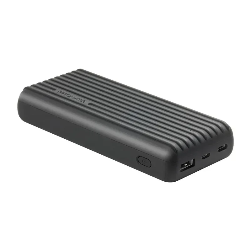 Promate 20000mAh High Capacity Power Bank with 3.1A Dual USB