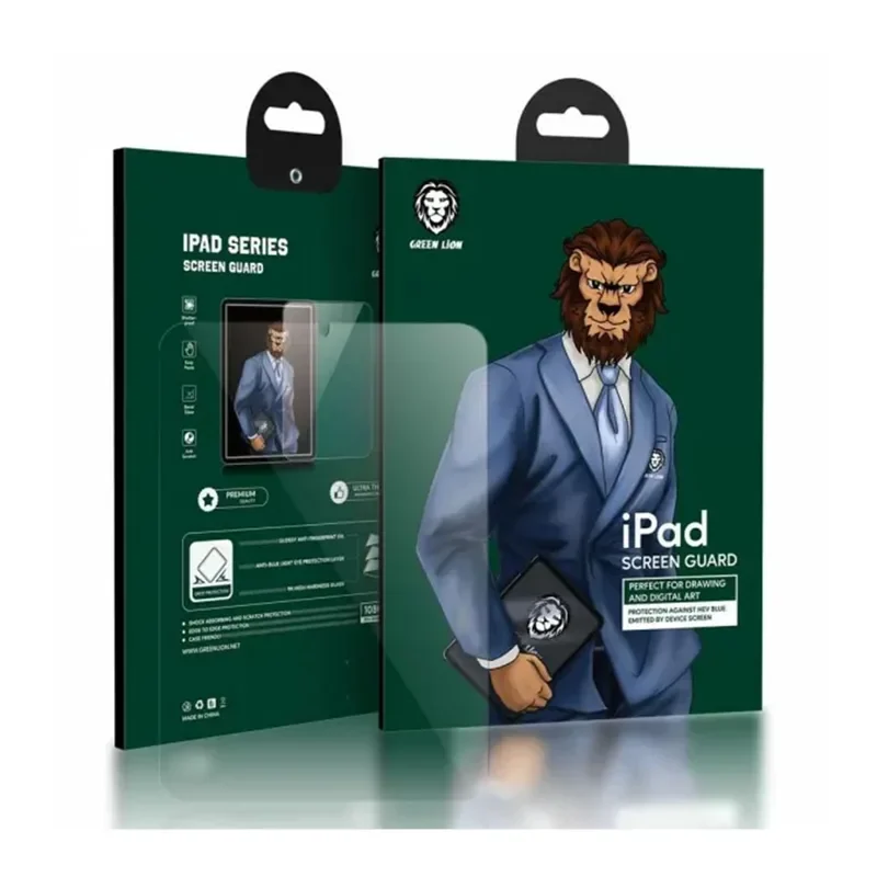 Green Lion Full HD Glass Screen Protector for iPad 10.9″ 2022 (10th Gen.) – Clear