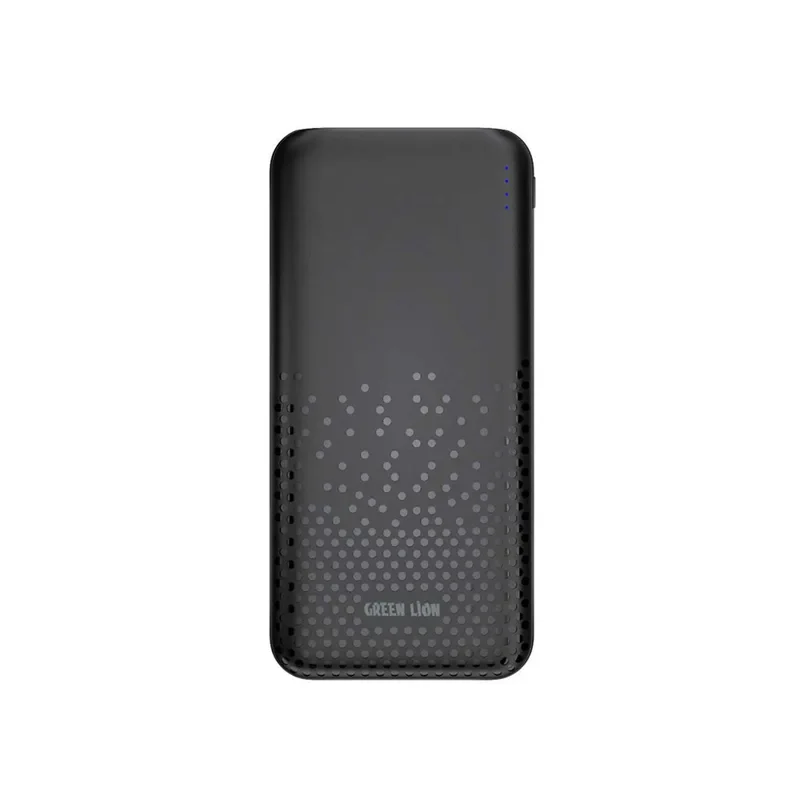 Green Lion Rome Ultra Slim 10000mAh Power Bank – Black