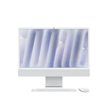 Apple iMac M4 24.0 Inches 4.5K-256GB SSD 16GB Ram Silver
