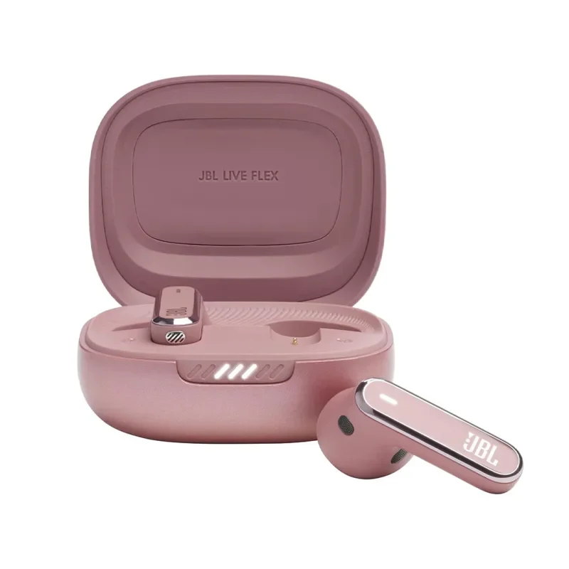 JBL Live Flex True Wireless Noise Cancelling Earbuds – Rose