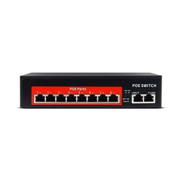 jvs s10 8p 8port poe network switch