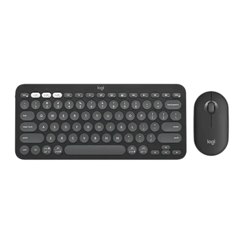 Logitech Pebble 2 Bluetooth Keyboard and Mouse Combo – Graphite