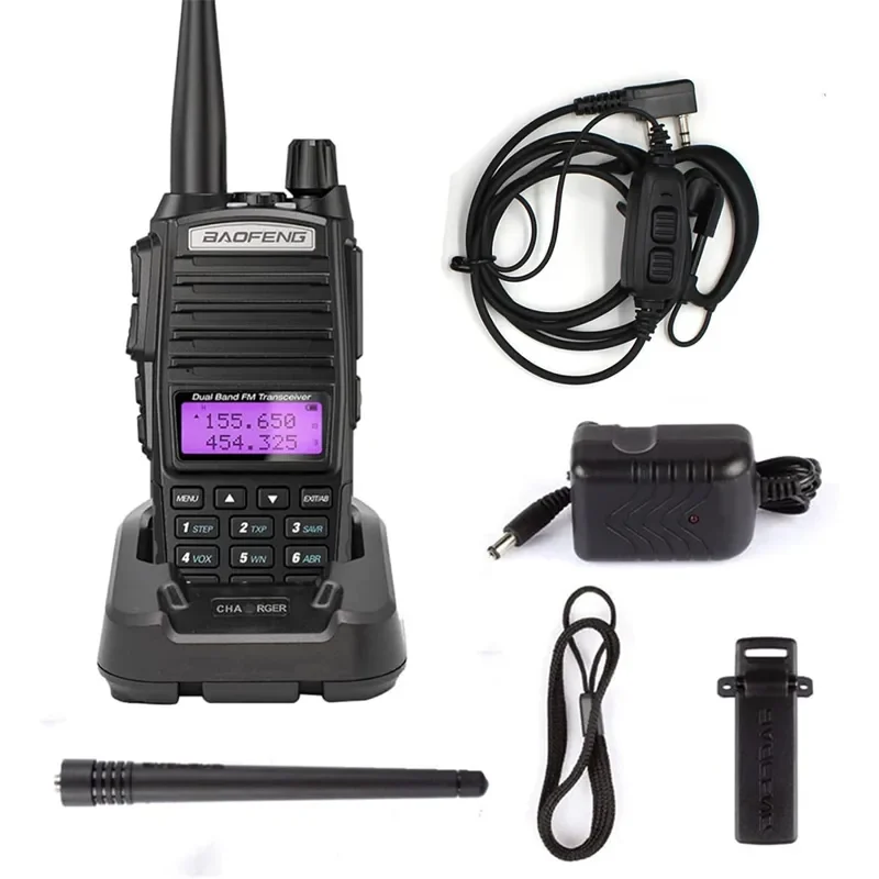 BAOFENG UV-82 5W Radio Handed Dual Band Portable Walkie Talkies
