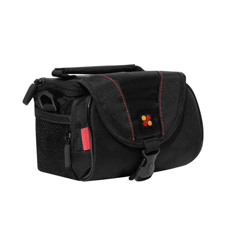 Promate Compact Camera Case with Front Storage, Side Mesh Pocket and Shoulder Strap