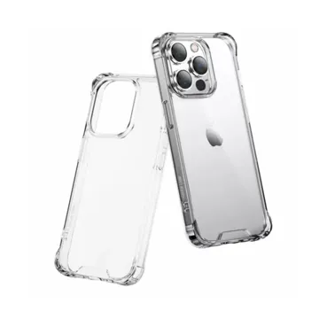 Green Rocky Series 360° Anti-Shock Case for iPhone 14 Pro (6.1″ ) – Clear