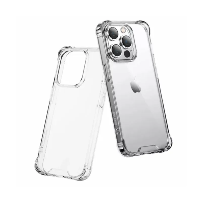 Green Rocky Series 360° Anti-Shock Case for iPhone 14 Pro (6.1″ ) – Clear